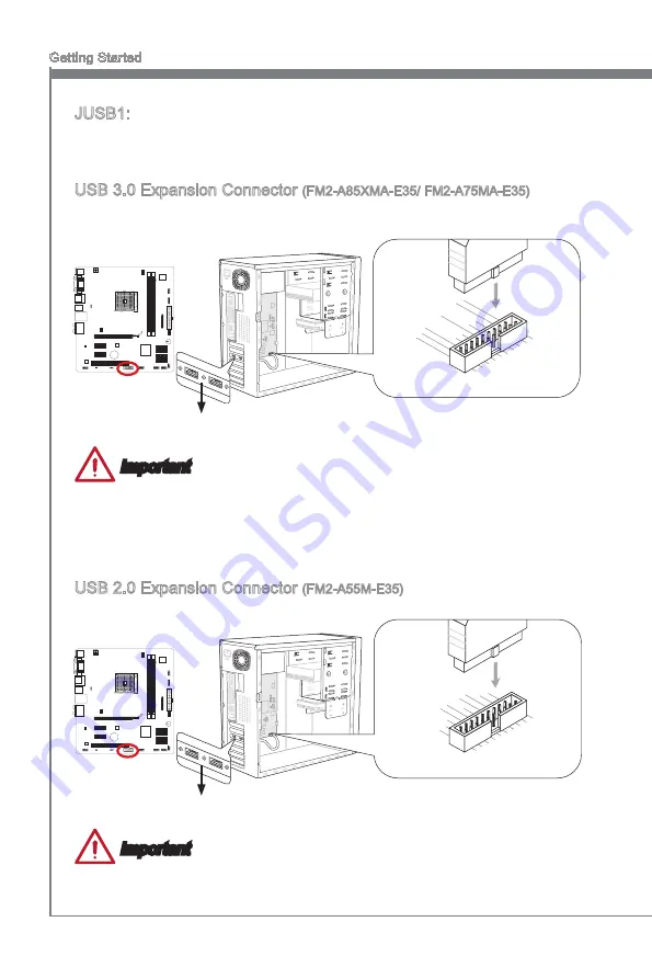 MSI FM2-A55M-E35 series Manual Download Page 36