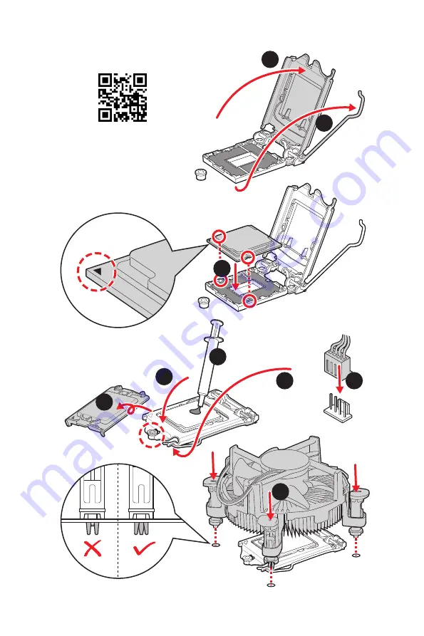 MSI MAG Z490 TOMAHAWK Quick Start Manual Download Page 3