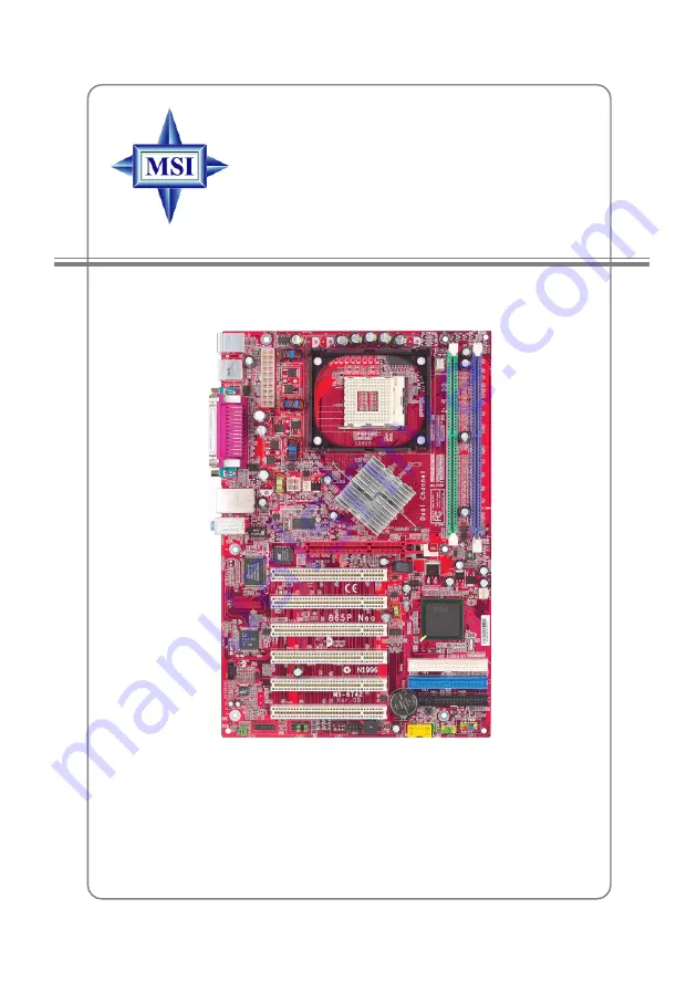 MSI MS-6742 Manual Download Page 1