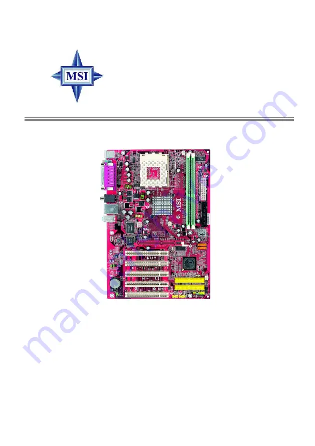 MSI MS-7021 Manual Download Page 1