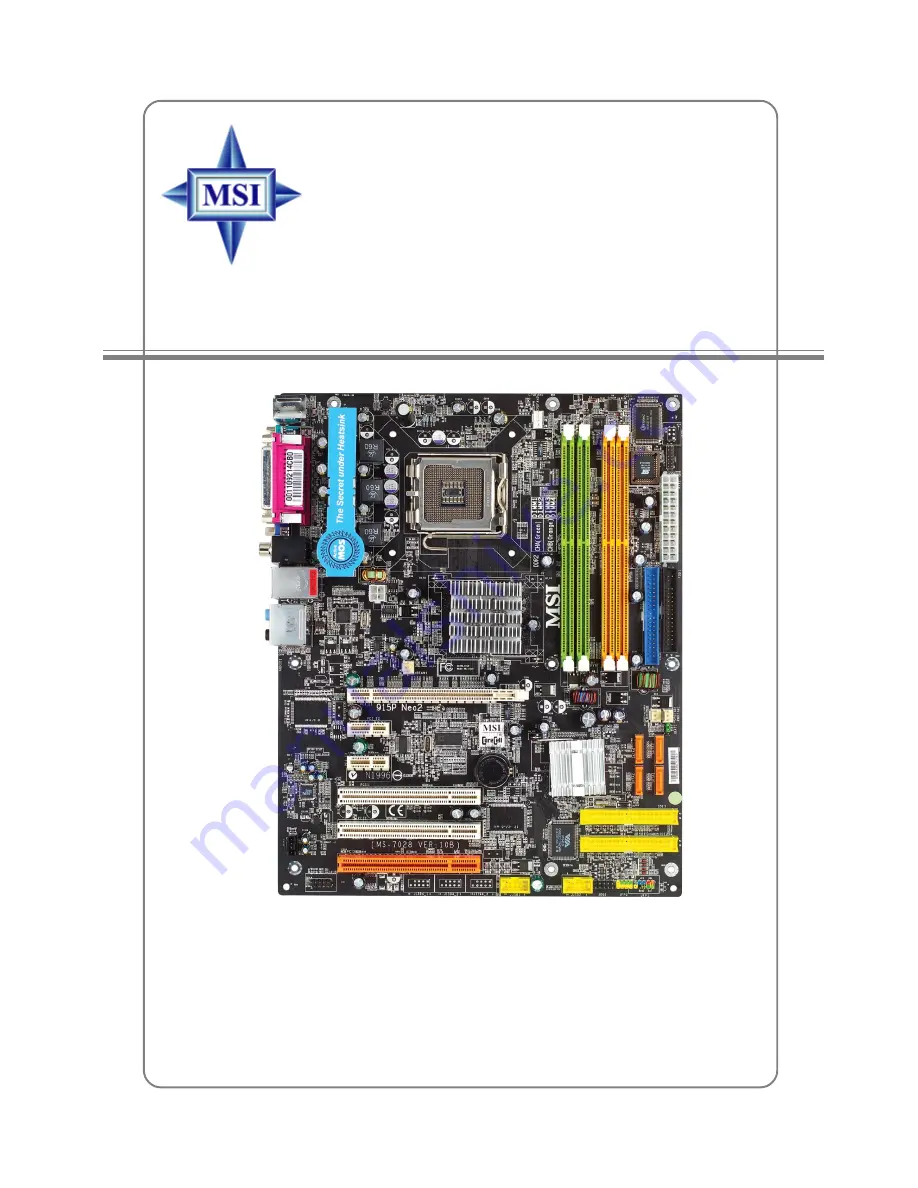 MSI MS-7028 User Manual Download Page 1