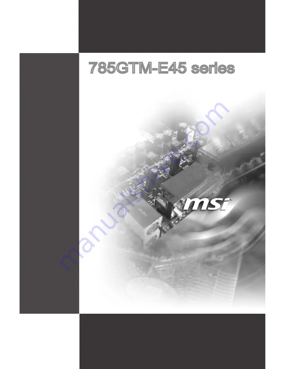 MSI MS-7549 User Manual Download Page 1