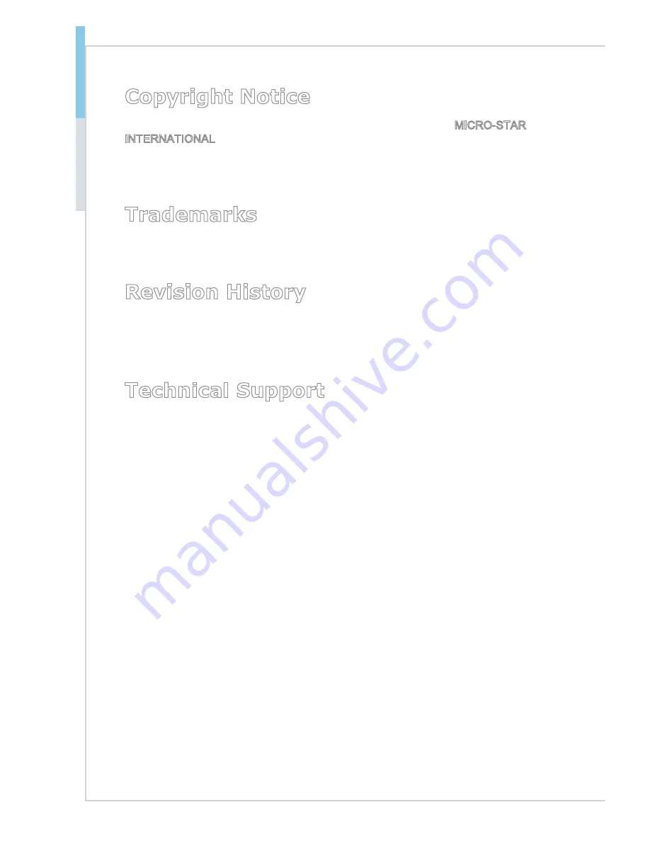 MSI MS-98H3 Manual Download Page 2