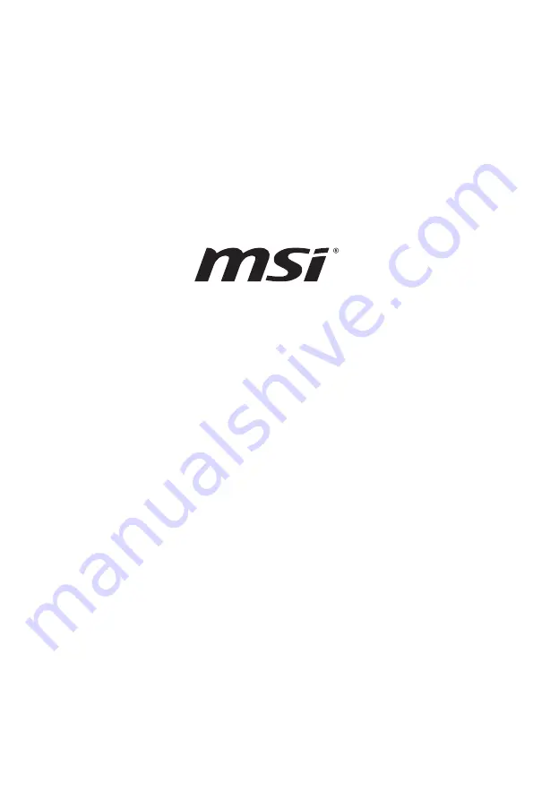 MSI MS-98M3 User Manual Download Page 1