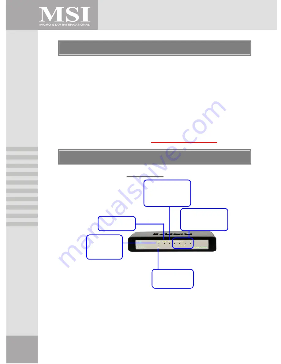 MSI RG-54G3 User Manual Download Page 30