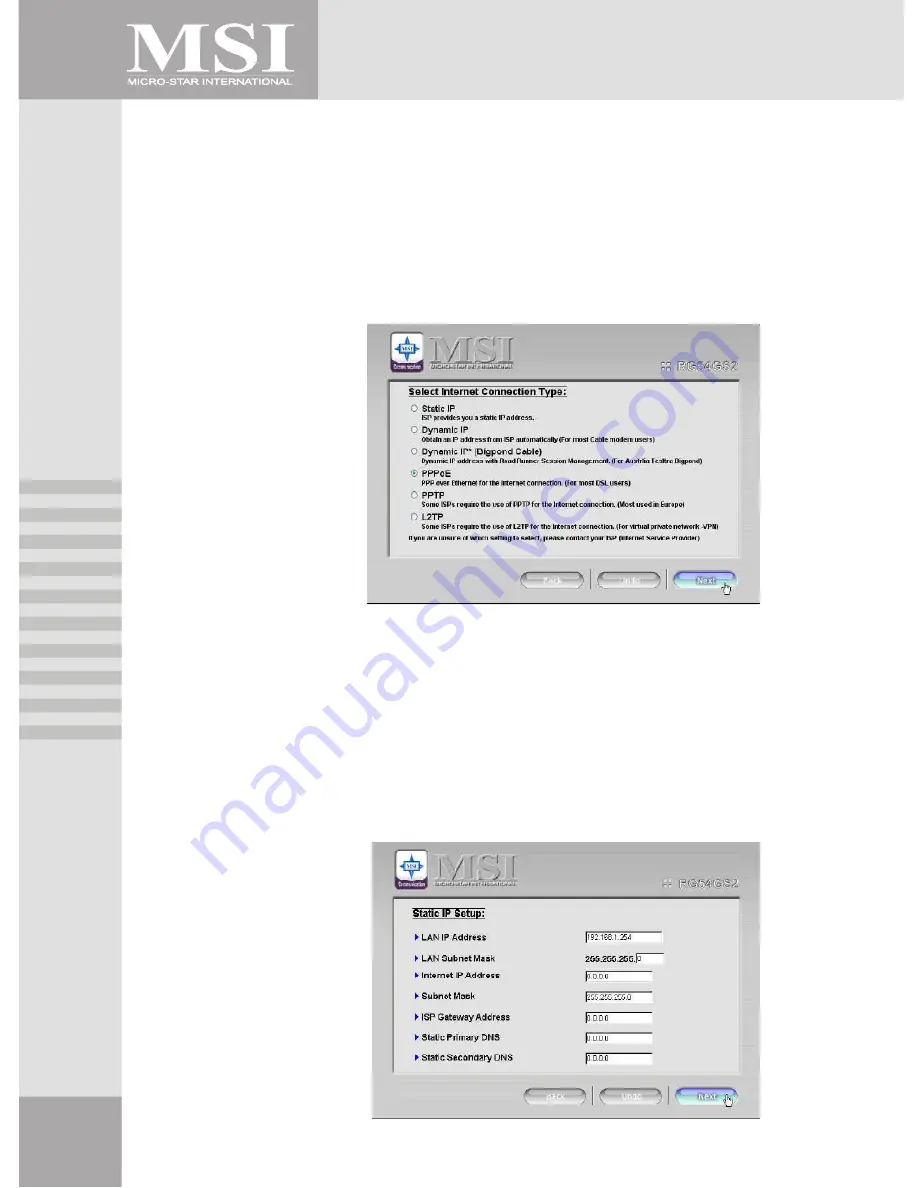 MSI RG54GS2 User Manual Download Page 109