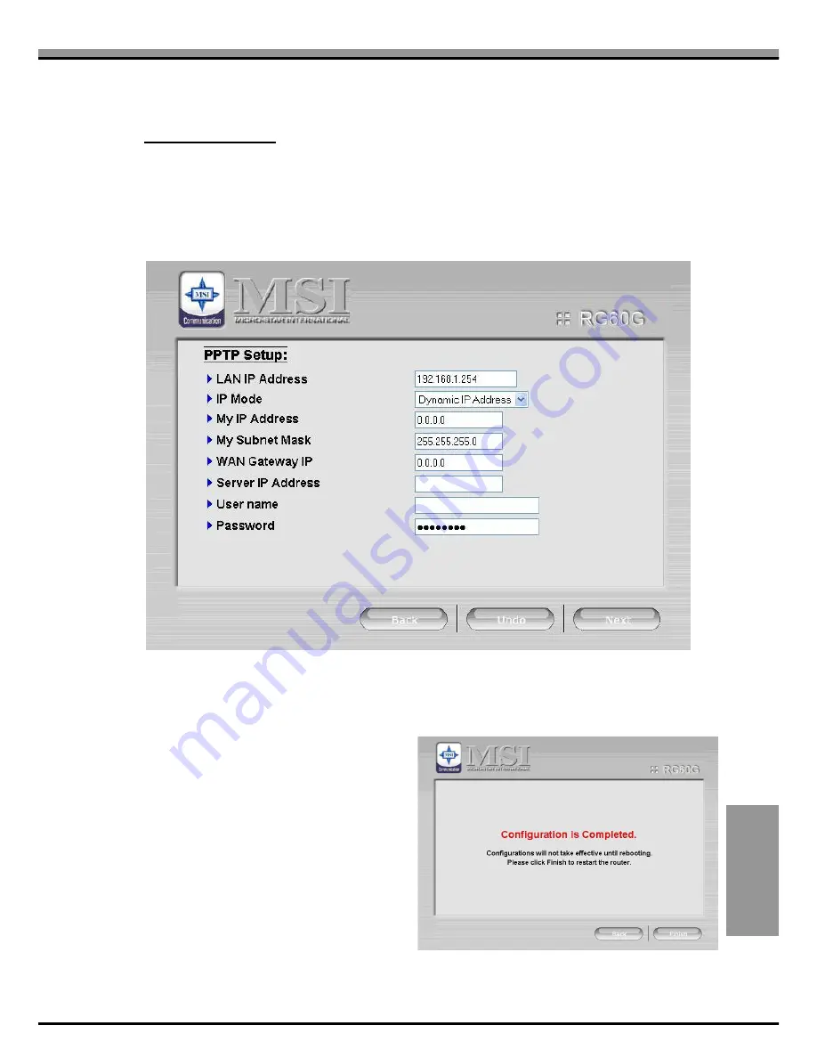 MSI RG60G - Wireless Router Quick User Manual Download Page 271