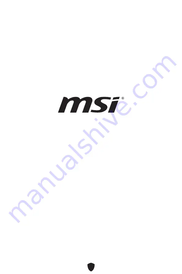 MSI TPM 2.0 User Manual Download Page 1