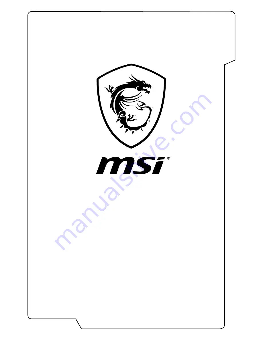 MSI VR One User Manual Download Page 1