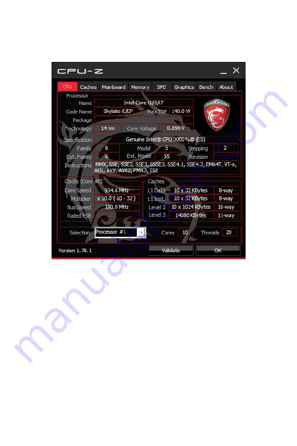 MSI X299 SLI PLUS Manual Download Page 92