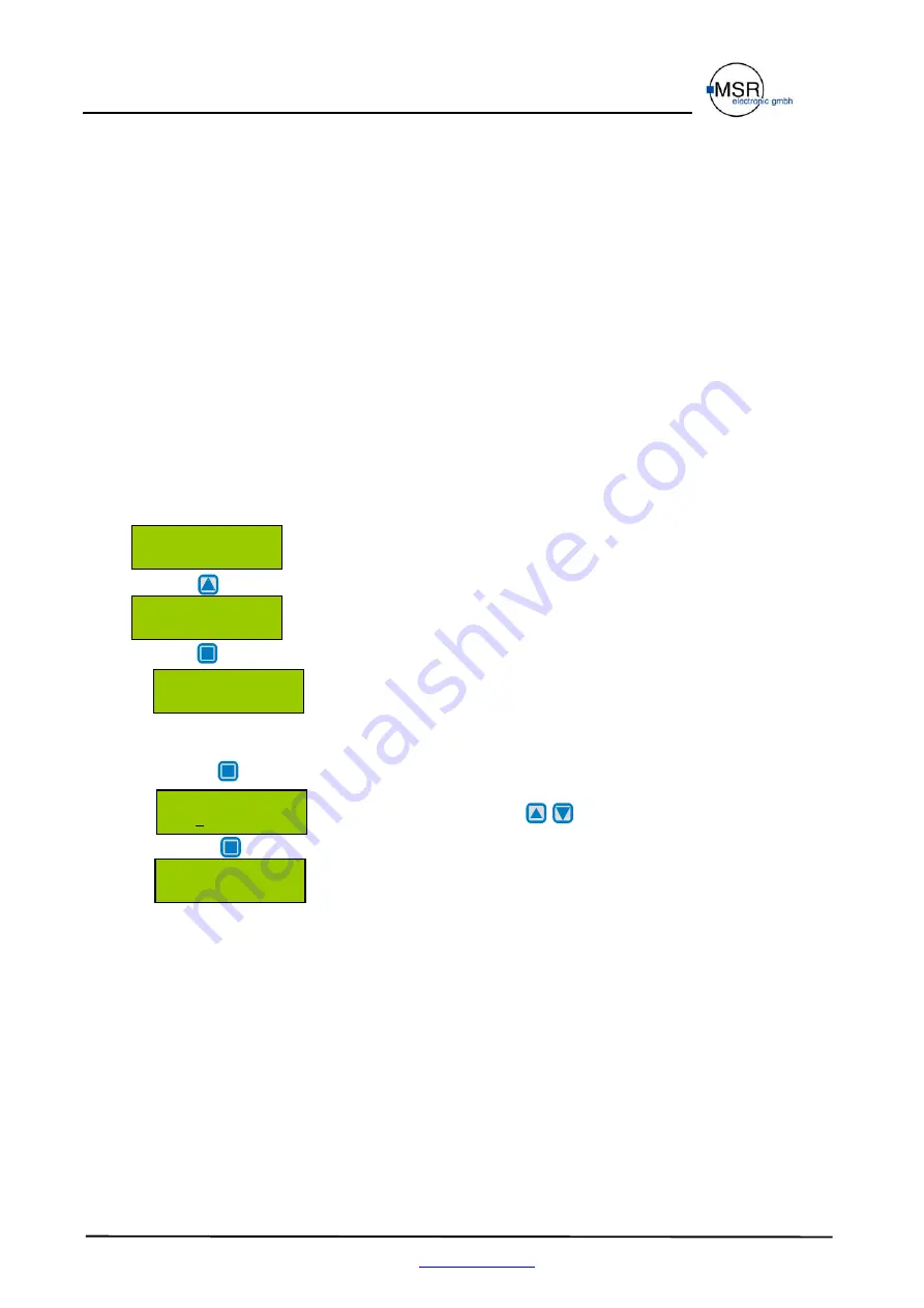 MSR PolyGard DGC-05 Manuallines For Wiring And Commissioning Of The Hardware Download Page 18