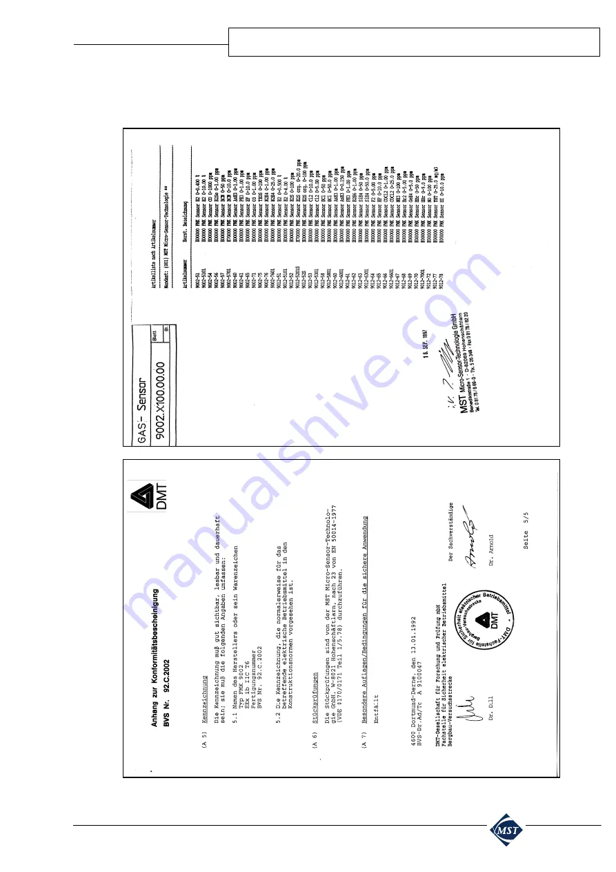 MST FMK 9002 Manual To Operations Download Page 18