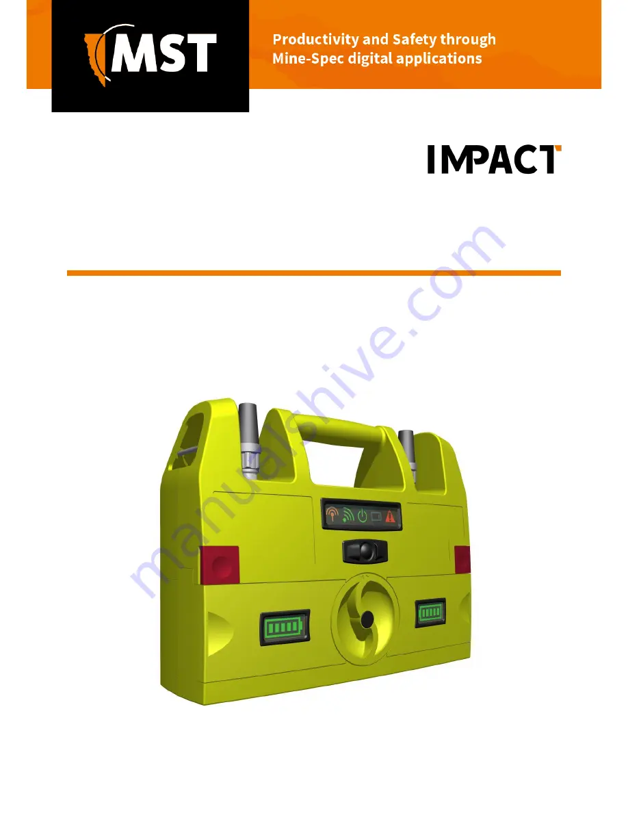 MST ImPact Скачать руководство пользователя страница 1