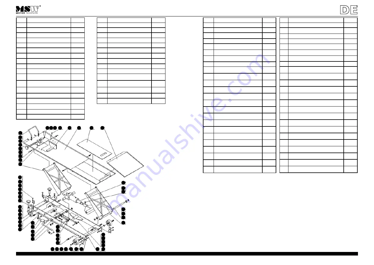 MSW MSW-MHB-135 User Manual Download Page 4