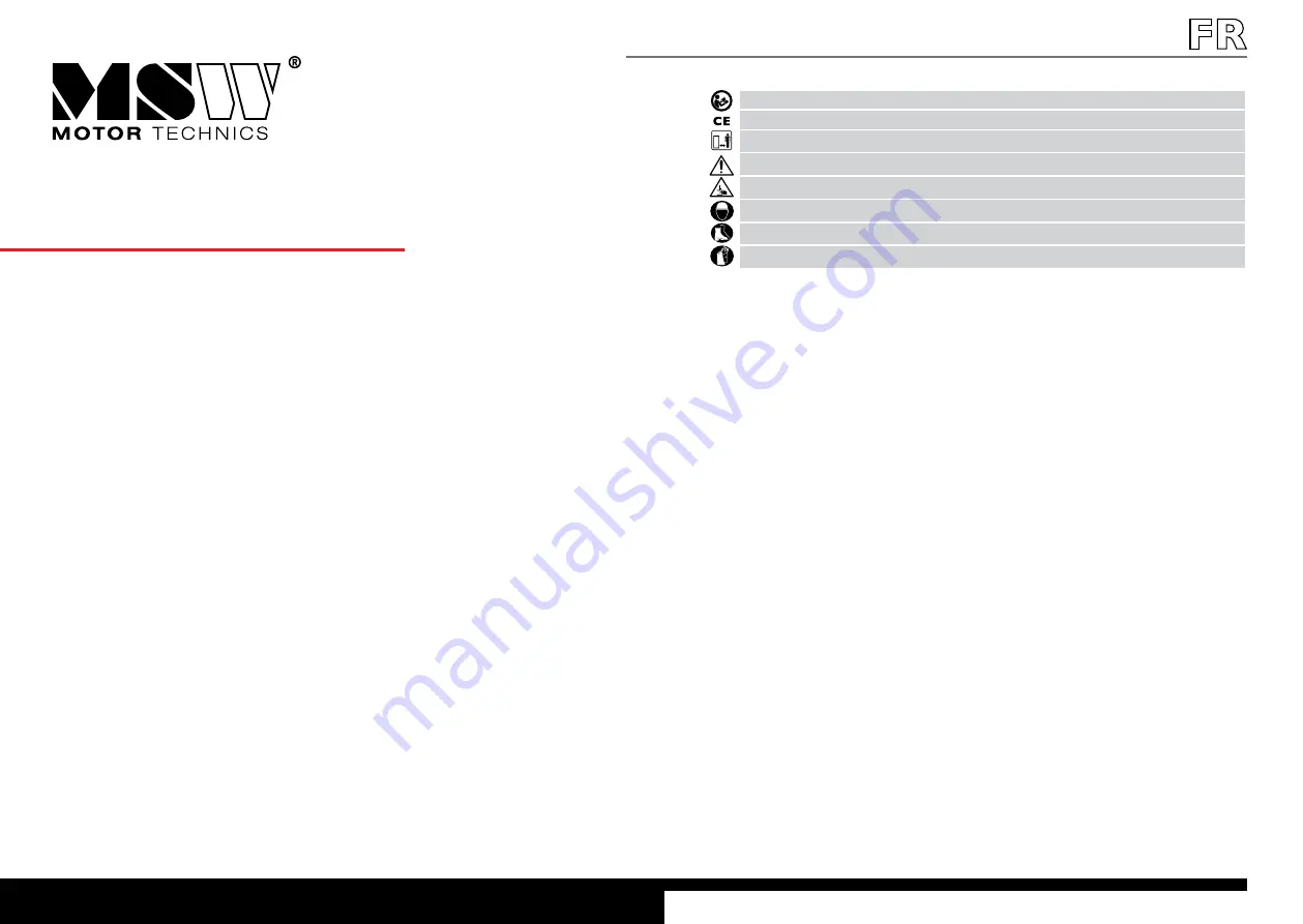 MSW MSW-MHB-135 User Manual Download Page 38