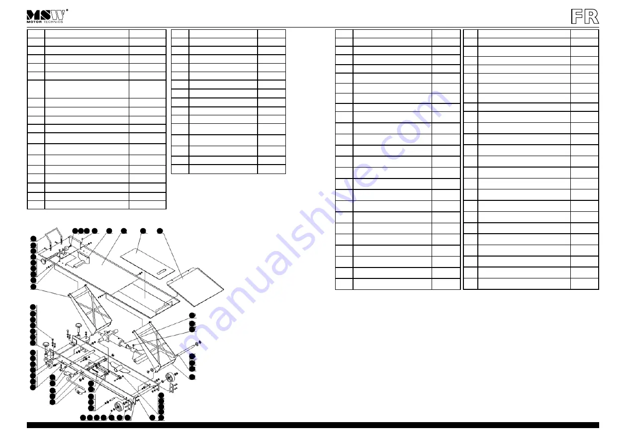 MSW MSW-MHB-135 Скачать руководство пользователя страница 40