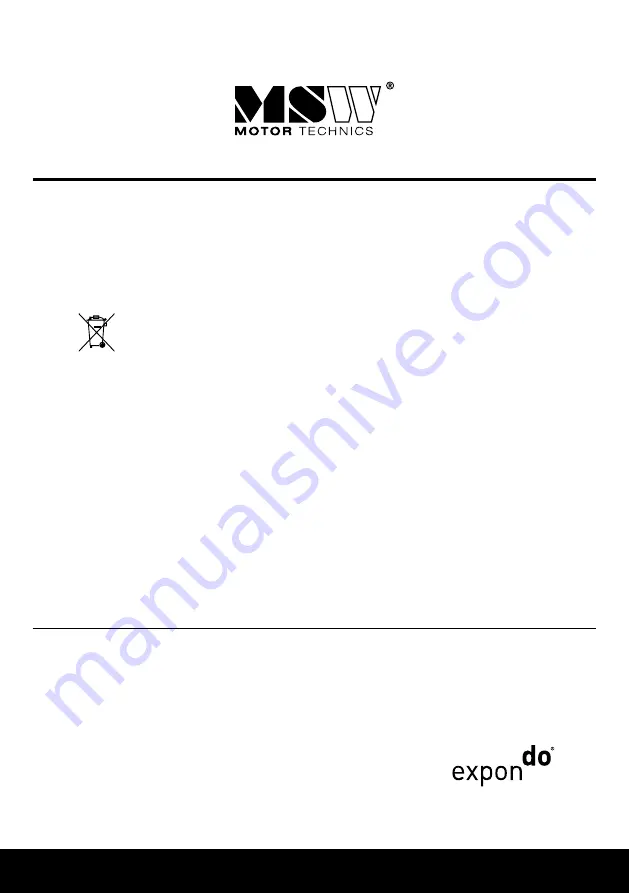 MSW MSW-MHB-135 User Manual Download Page 47