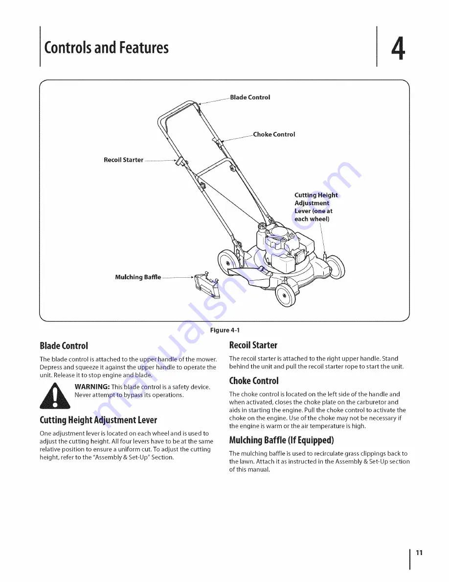 MTD 08M Operator'S Manual Download Page 11