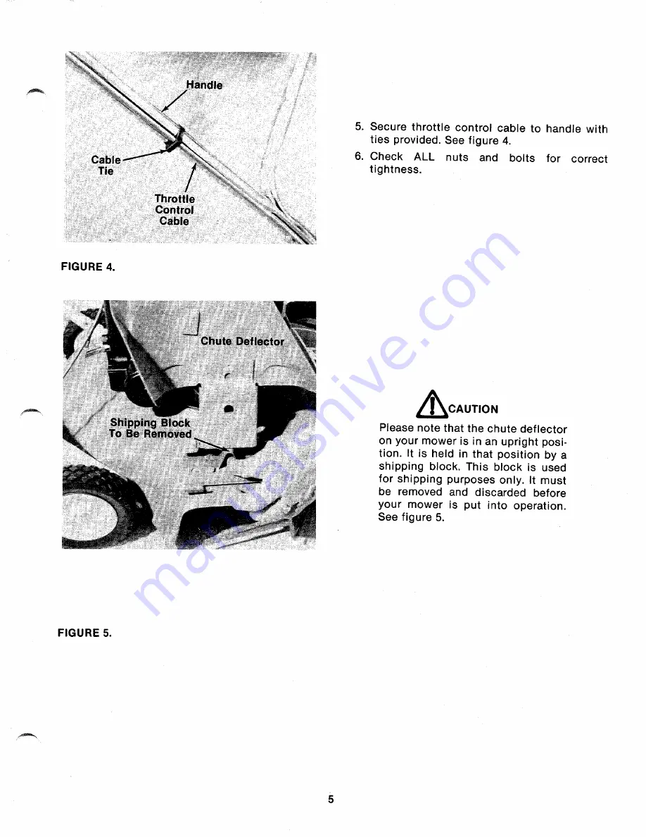 MTD 110-112A Owner'S Manual Download Page 5