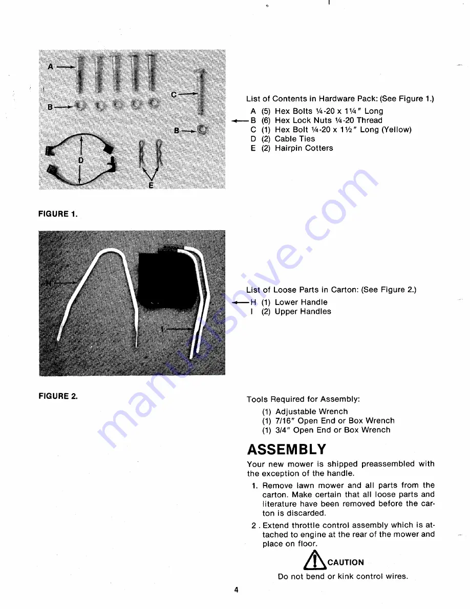 MTD 110-120-300 Owner'S Manual Download Page 4