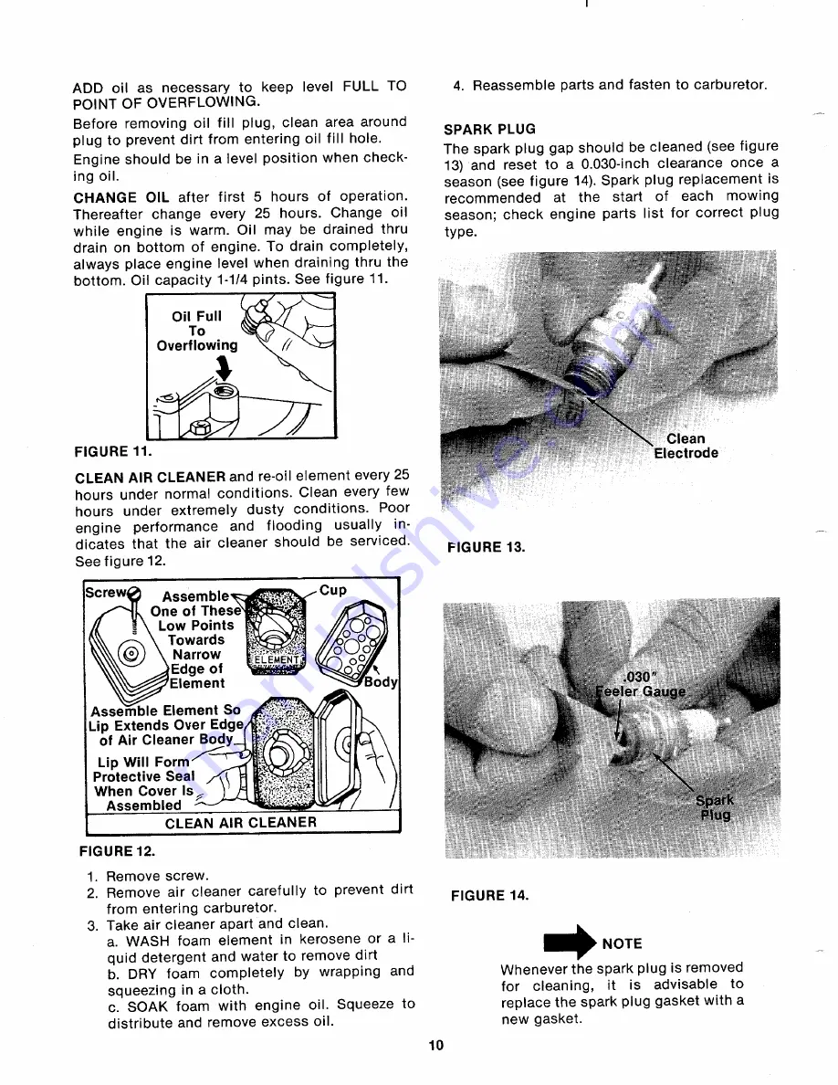 MTD 110-120-300 Owner'S Manual Download Page 10