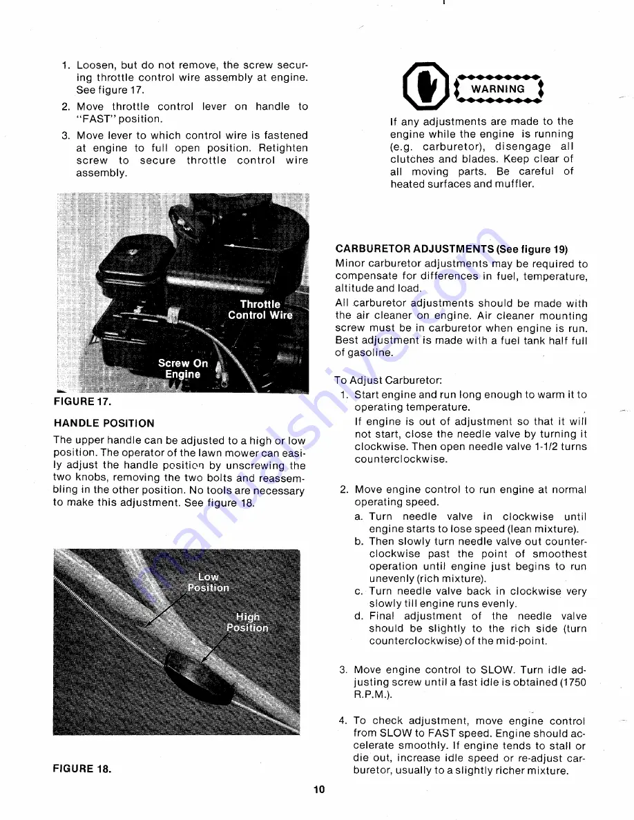 MTD 110-329-300 Owner'S Manual Download Page 10