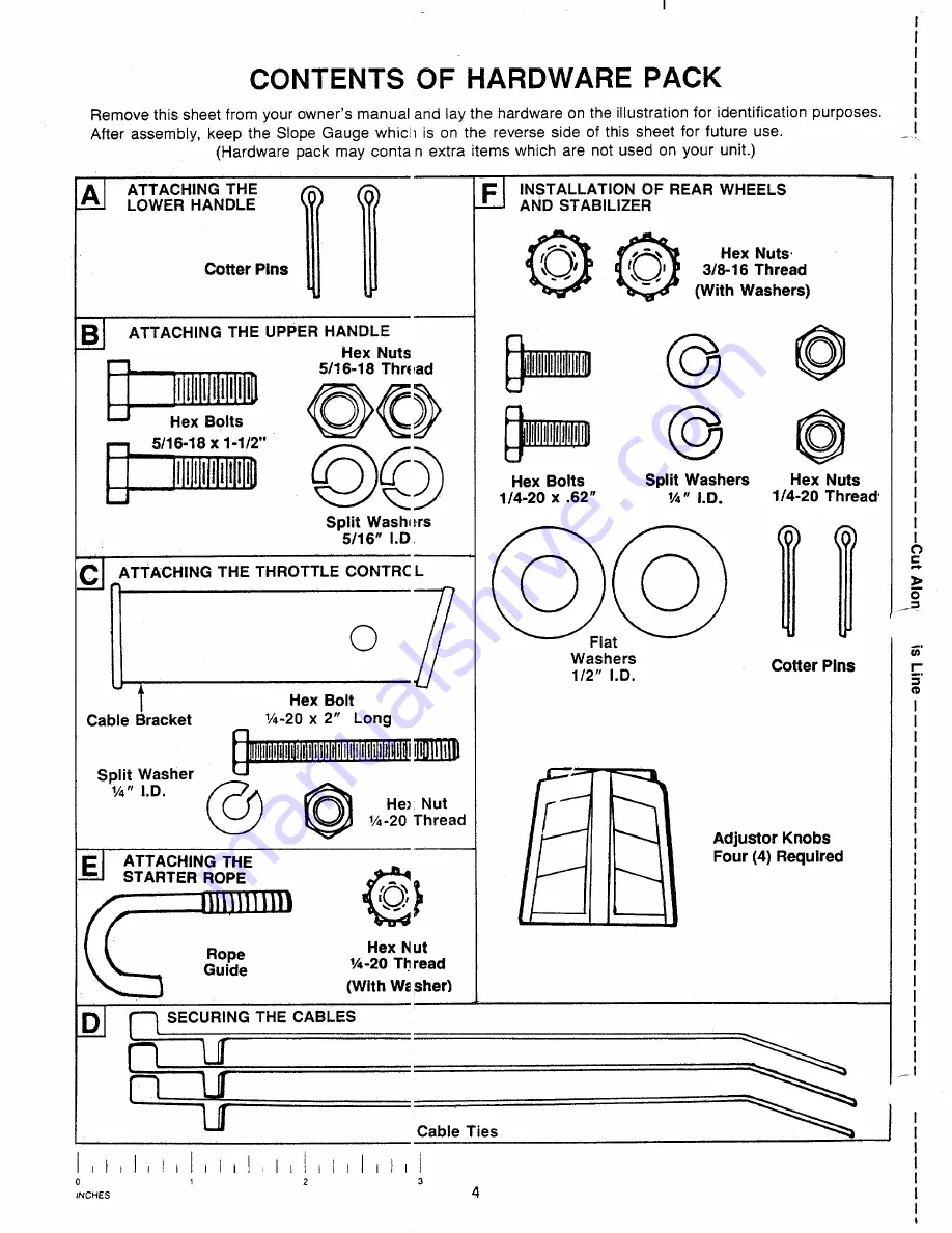 MTD 110A508R000 Owner'S Manual Download Page 4