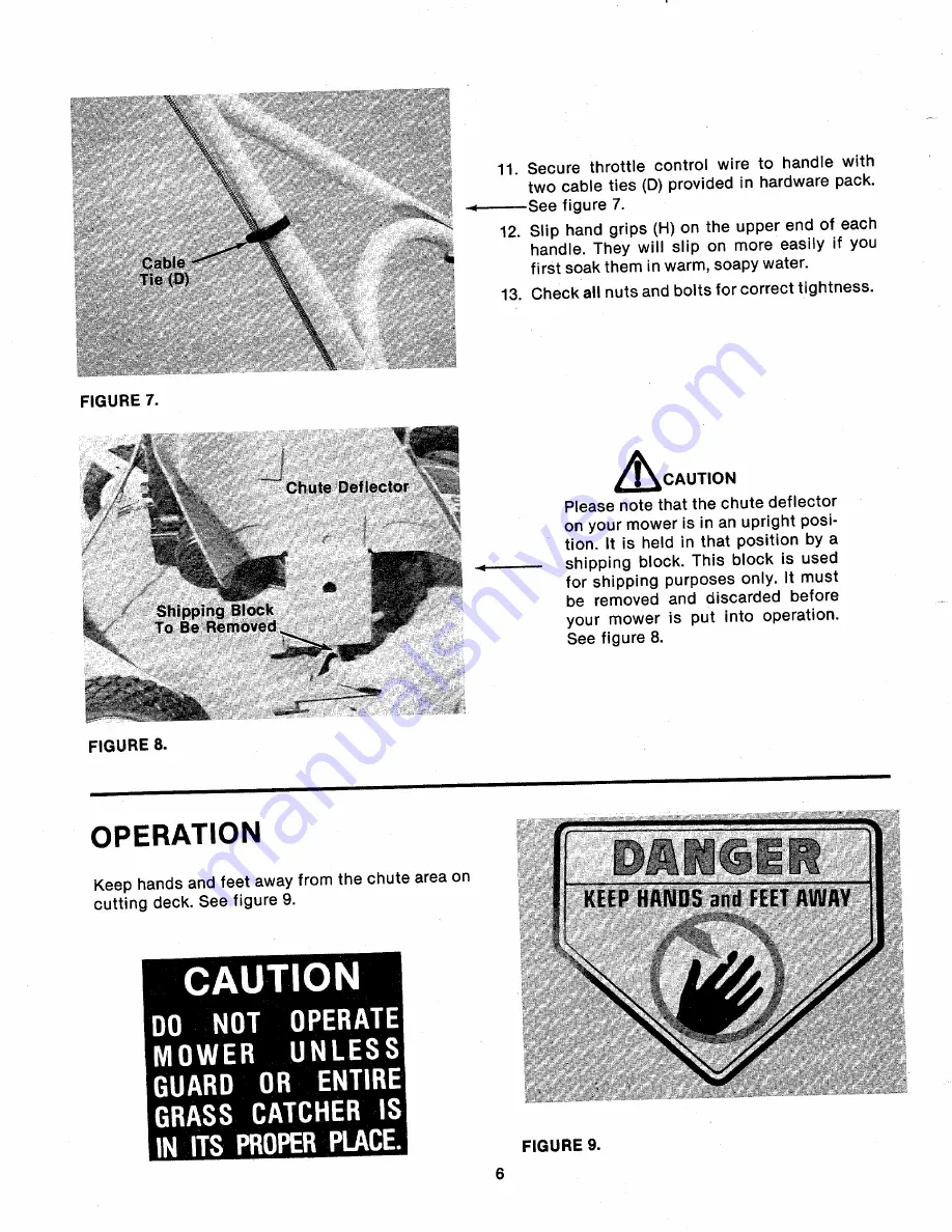 MTD 111-020-300 Owner'S Manual Download Page 6