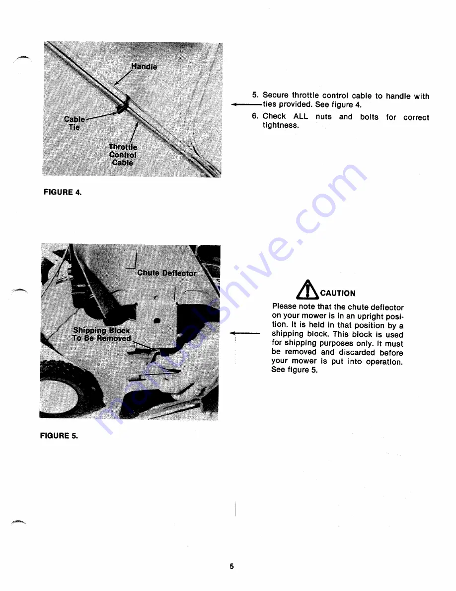 MTD 111-112A Owner'S Manual Download Page 5