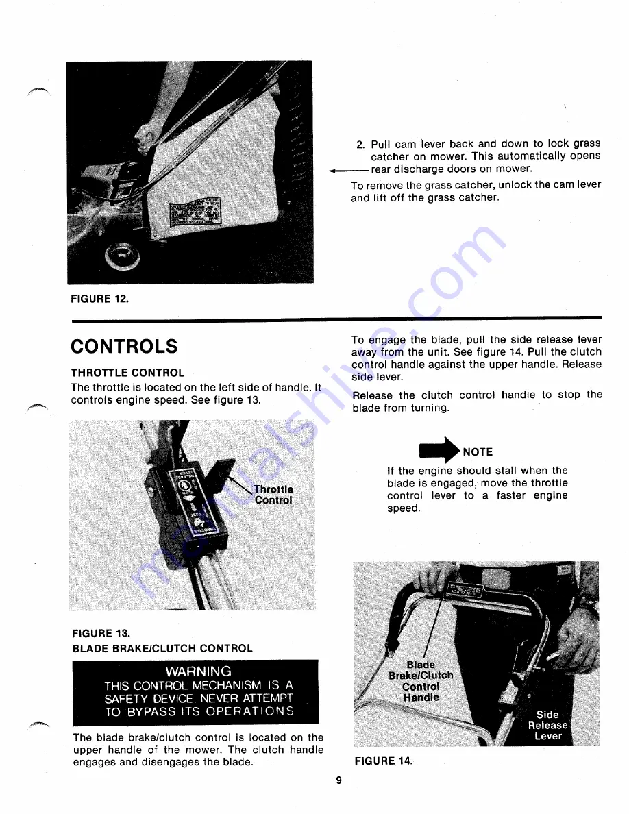 MTD 111-338A Owner'S Manual Download Page 9