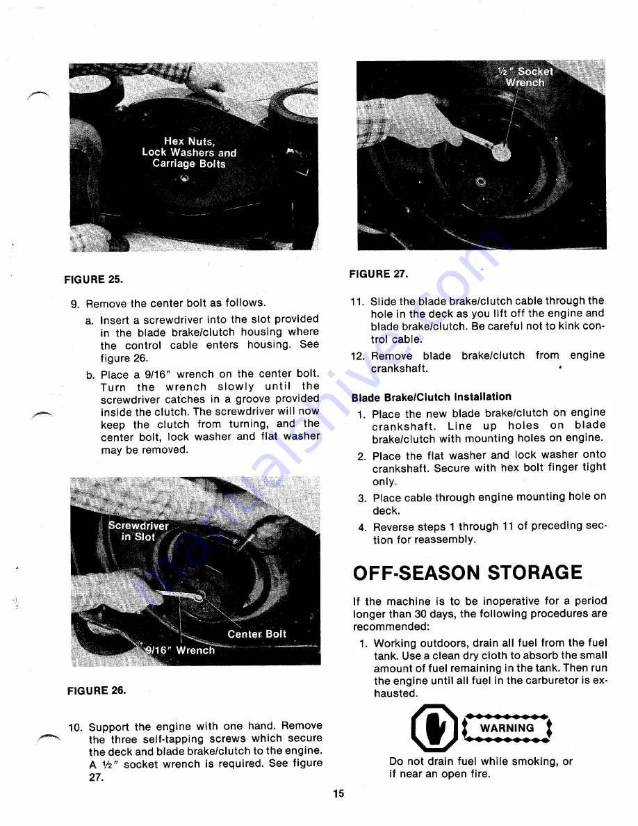 MTD 111-338A Owner'S Manual Download Page 15