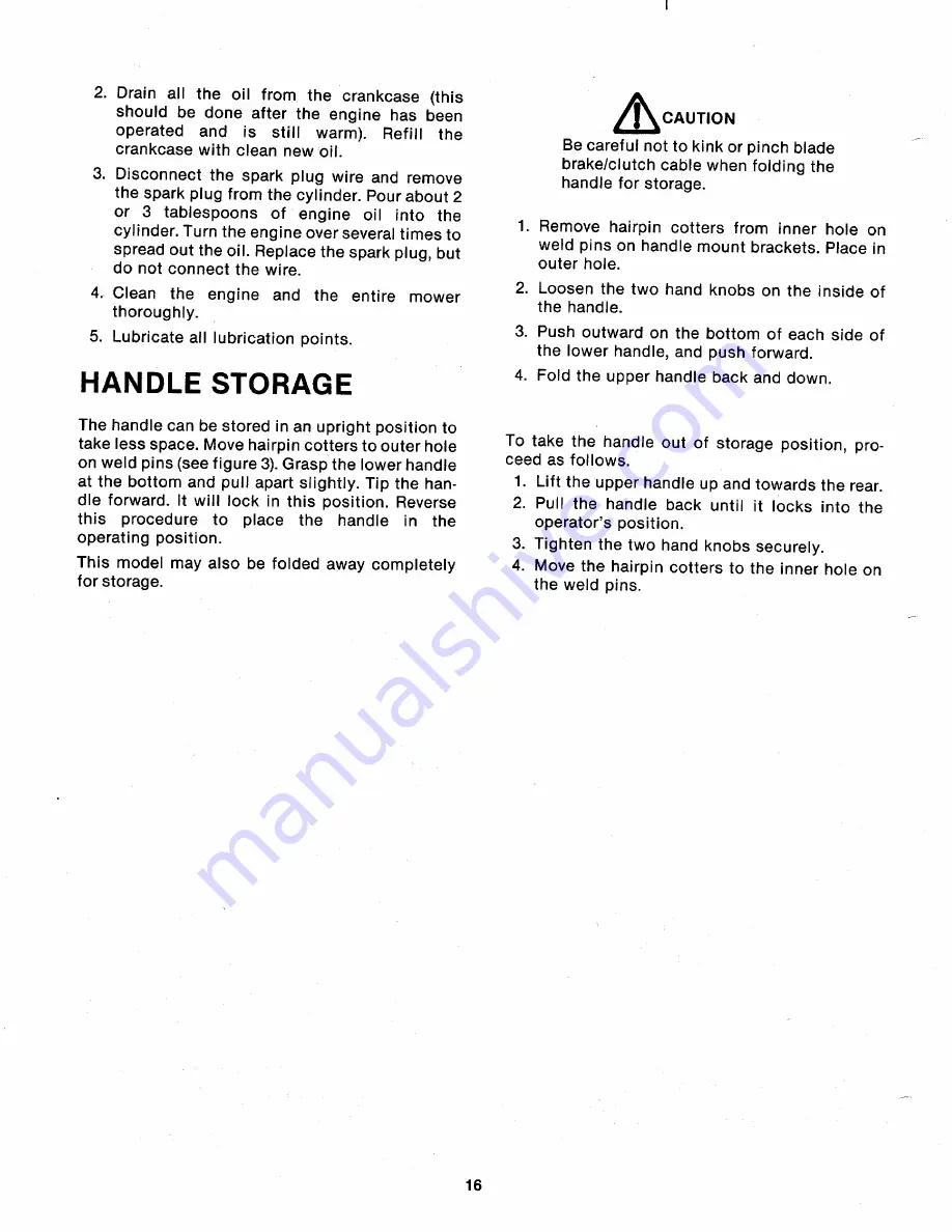 MTD 111-338A Owner'S Manual Download Page 16