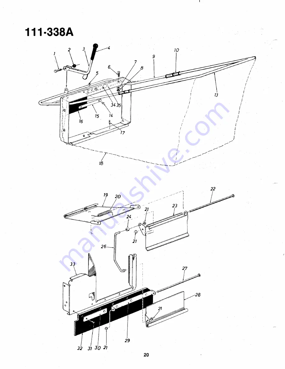 MTD 111-338A Owner'S Manual Download Page 20