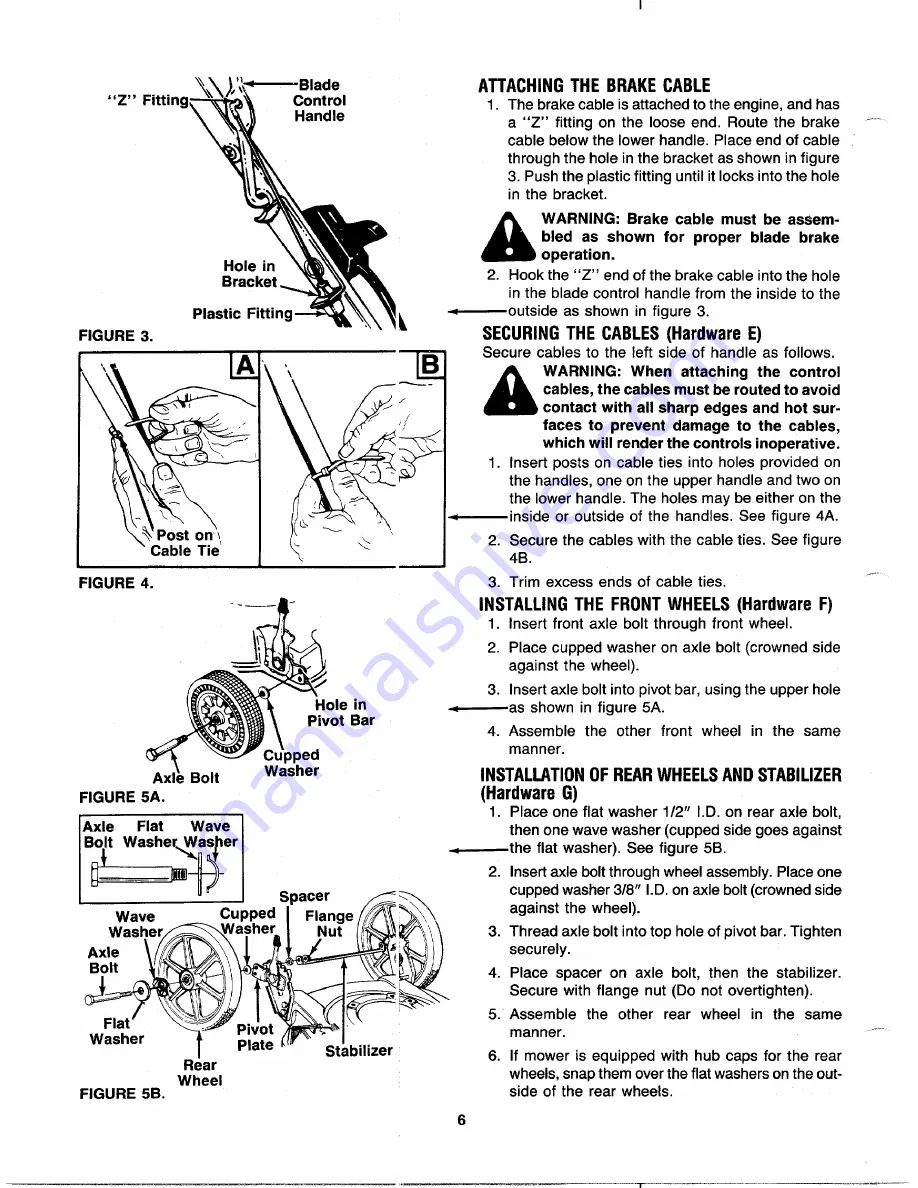 MTD 111-500R000 Owner'S Manual Download Page 6