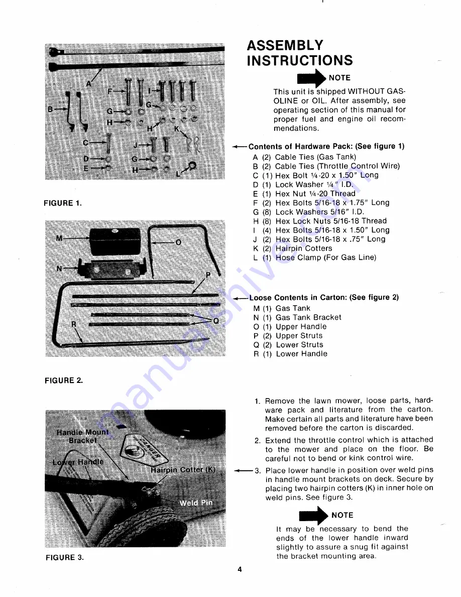 MTD 111-638A Owner'S Manual Download Page 4