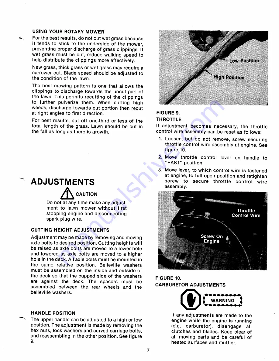 MTD 112-060-120 Owner'S Manual Download Page 7