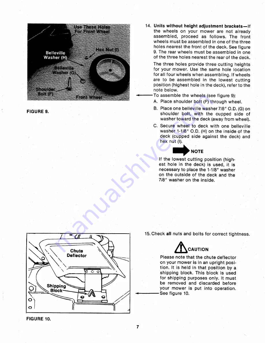 MTD 114-073-000 Owner'S Manual Download Page 7