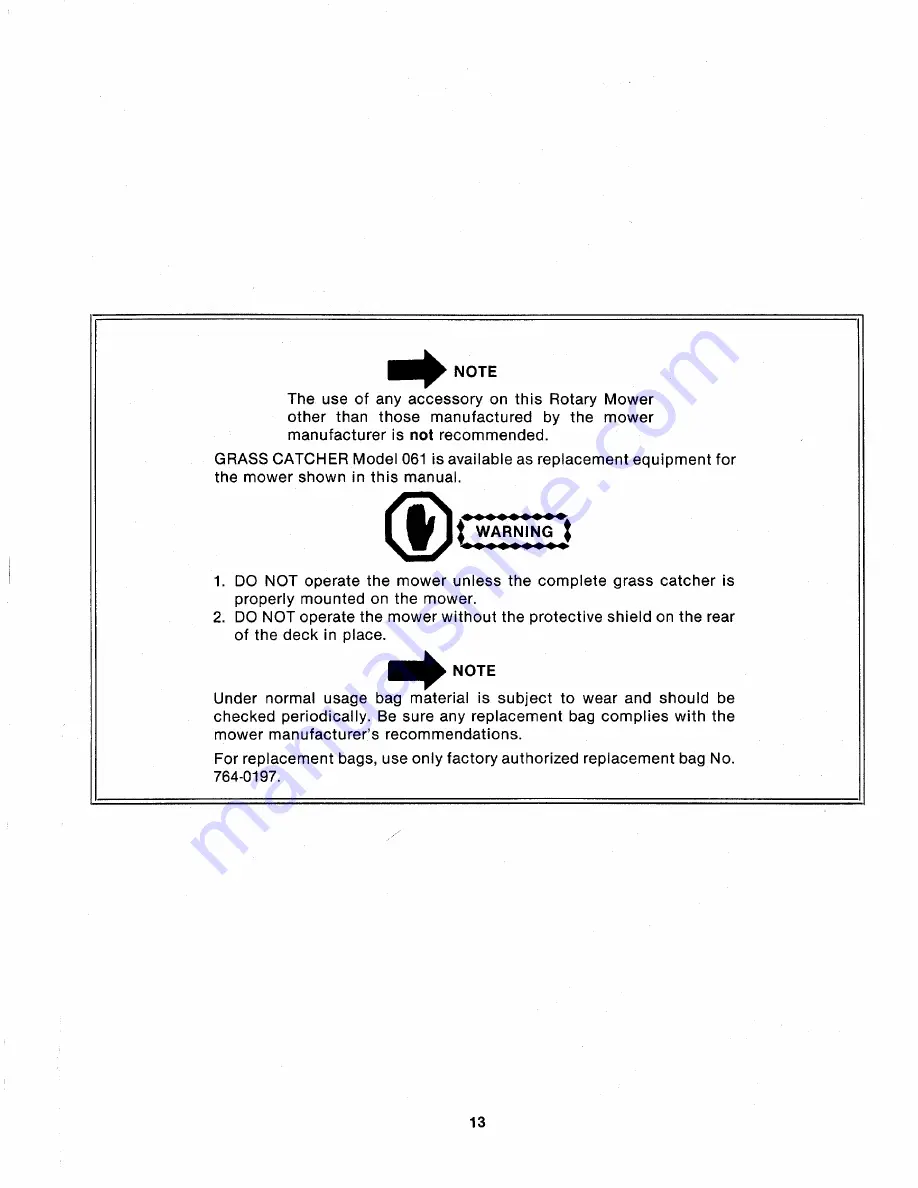 MTD 114-330-000 Owner'S Manual Download Page 13