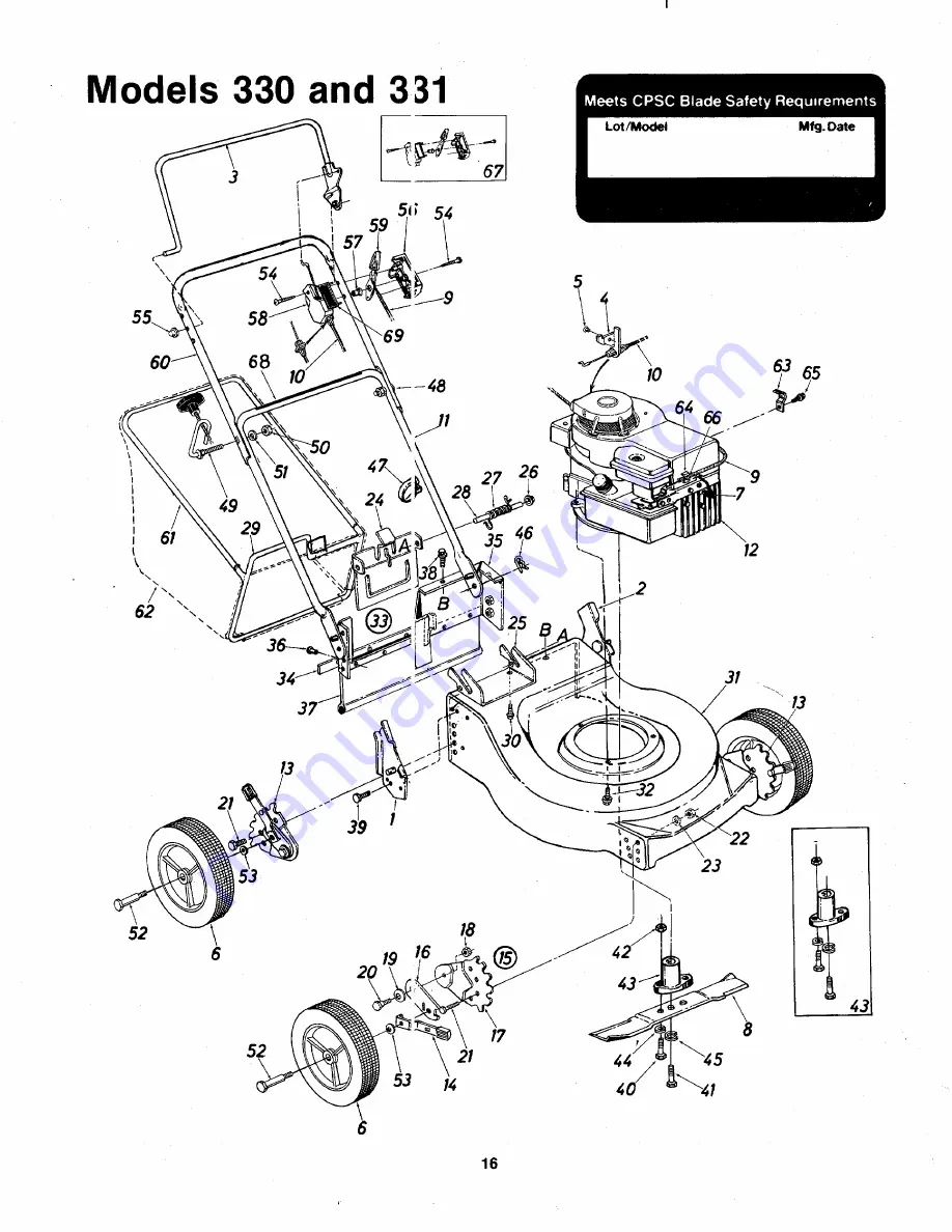 MTD 114-330-000 Owner'S Manual Download Page 16