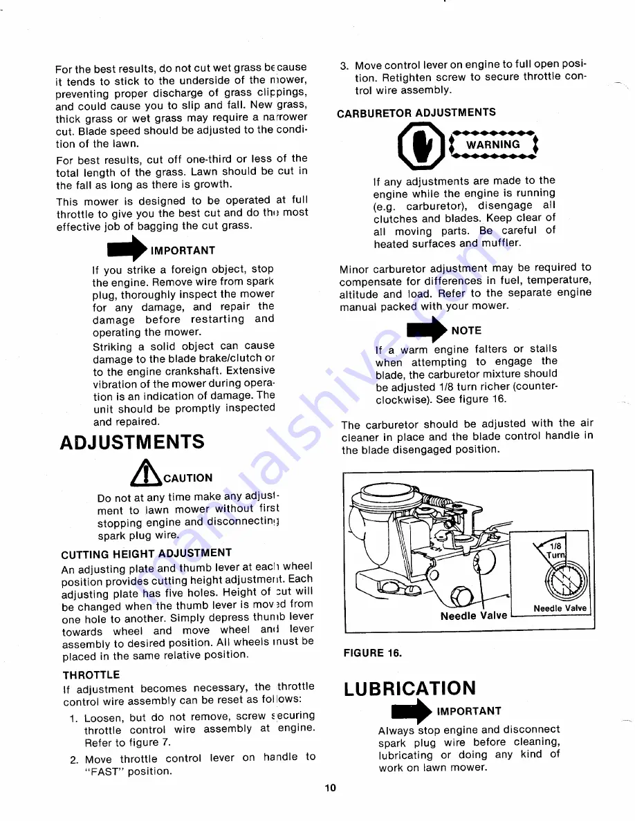 MTD 114-333-000 Owner'S Manual Download Page 10