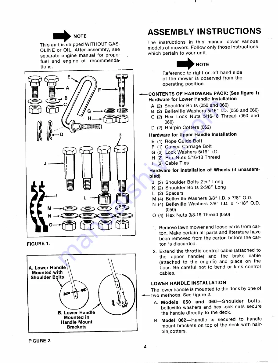 MTD 115-062-352 Owner'S Manual Download Page 4