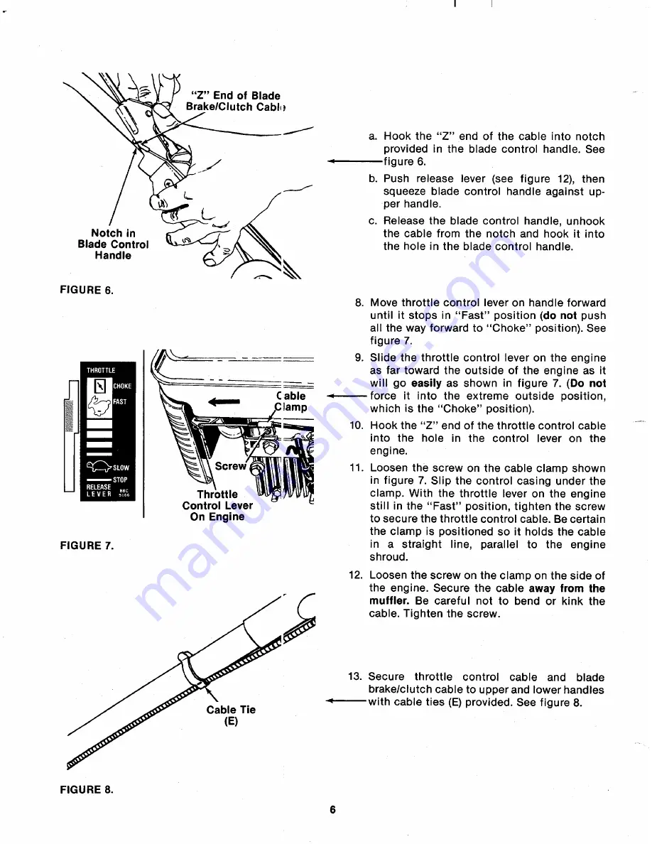 MTD 115-073-000 Owner'S Manual Download Page 6