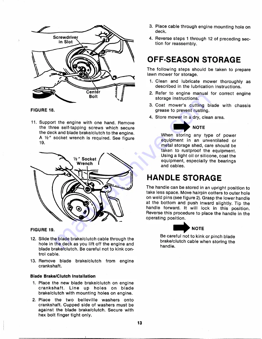 MTD 115-073-000 Owner'S Manual Download Page 13