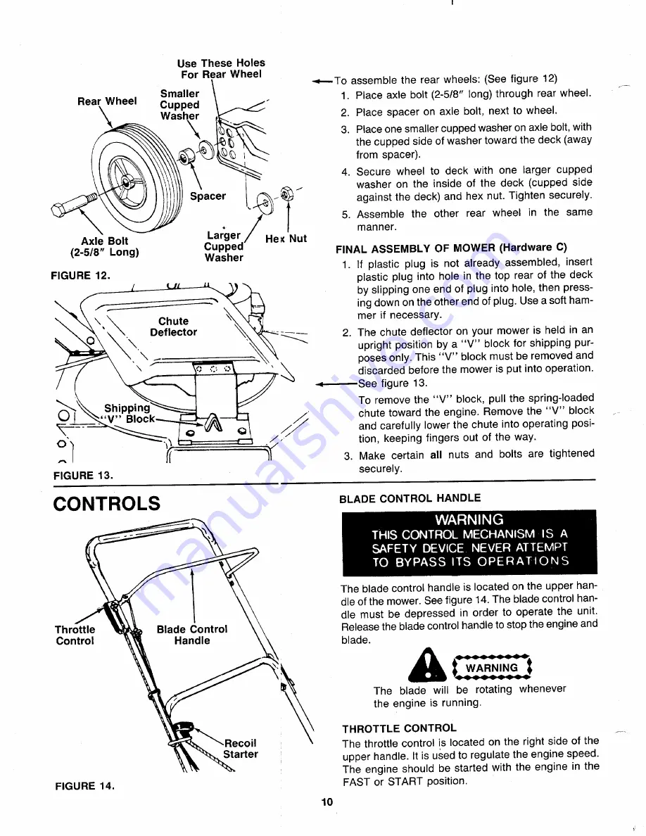 MTD 117-060-000 Owner'S Manual Download Page 10