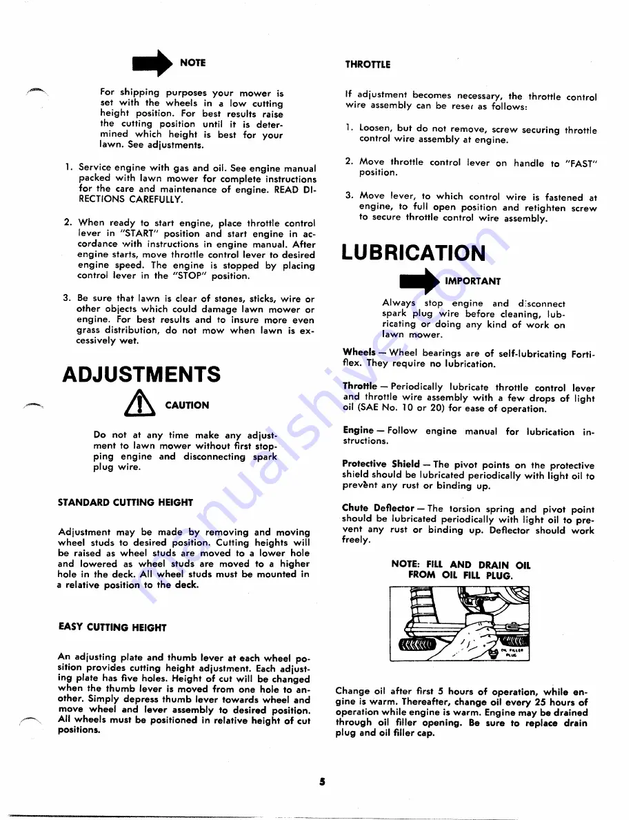 MTD 117-620-300 Owner'S Manual Download Page 5