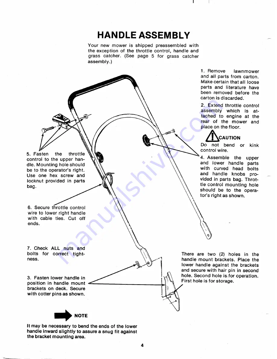 MTD 118-328A Owner'S Manual Download Page 4