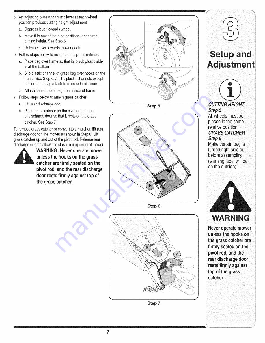 MTD 11A-414E729 Operator'S Manual Download Page 7