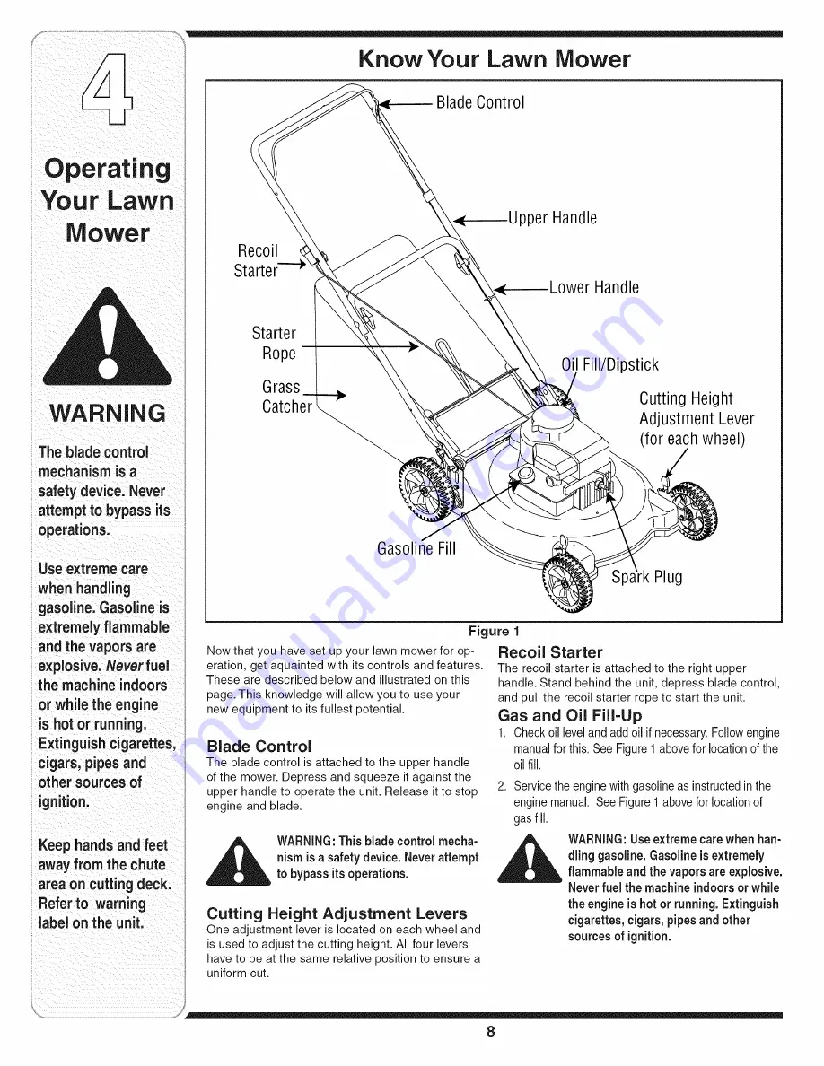 MTD 11A-414E729 Operator'S Manual Download Page 8