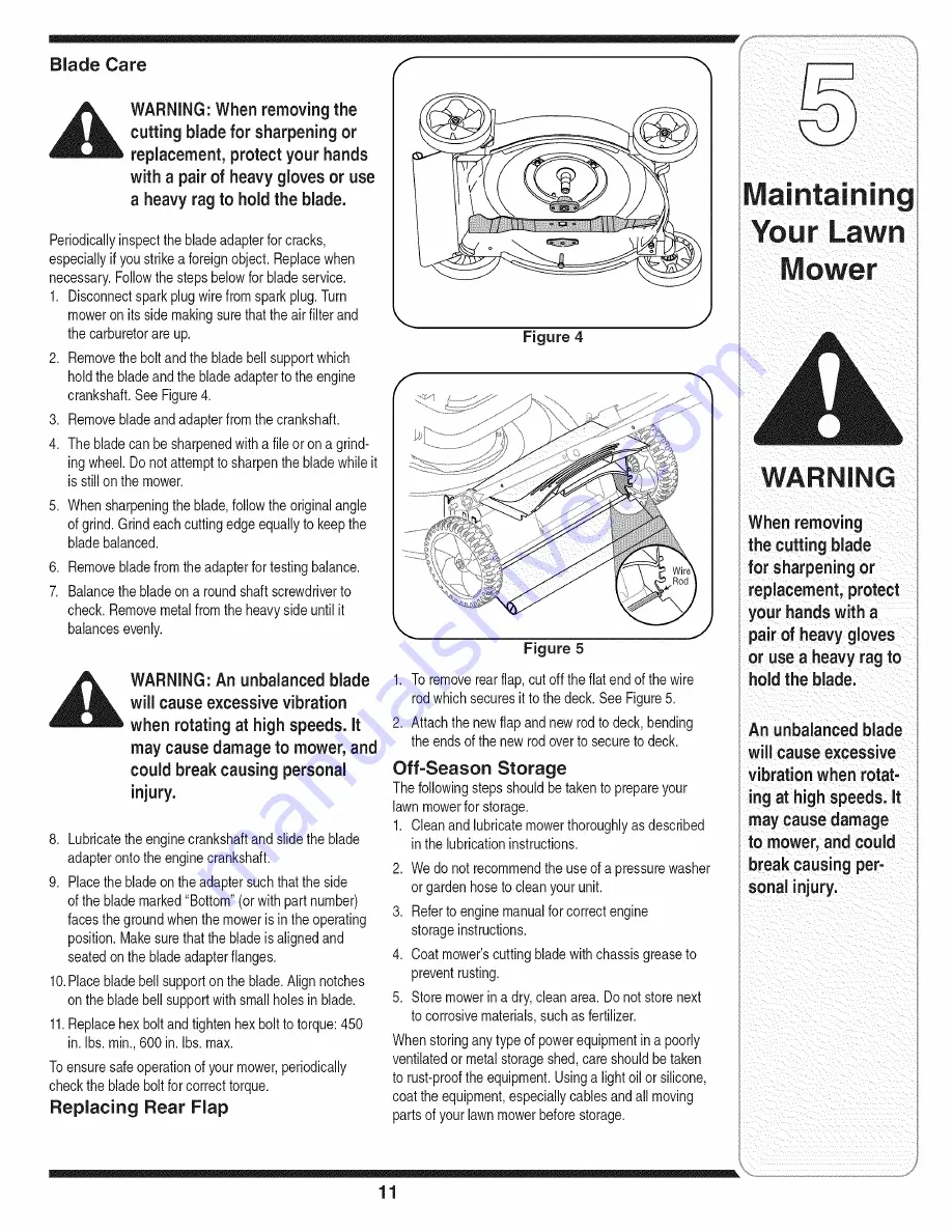 MTD 11A-414E729 Operator'S Manual Download Page 11