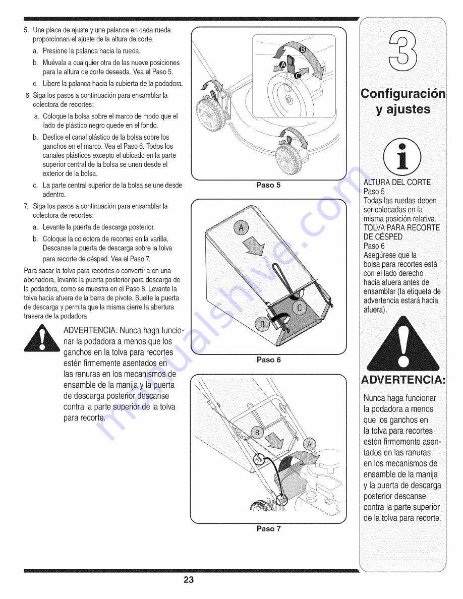 MTD 11A-414E729 Operator'S Manual Download Page 23